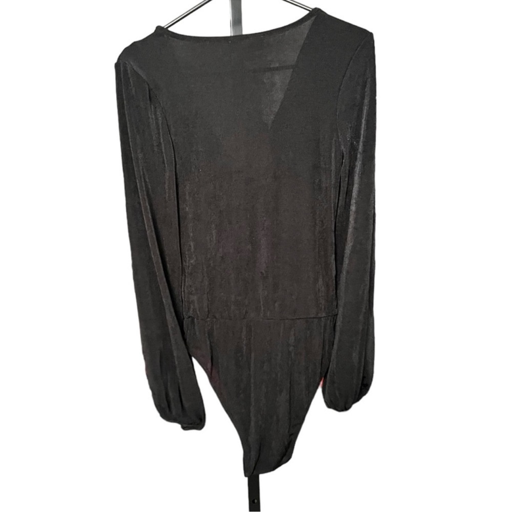 NWT Band Of The Free AGGIE BLACK COWL NECK BODYSUIT Medium - Picture 5 of 15